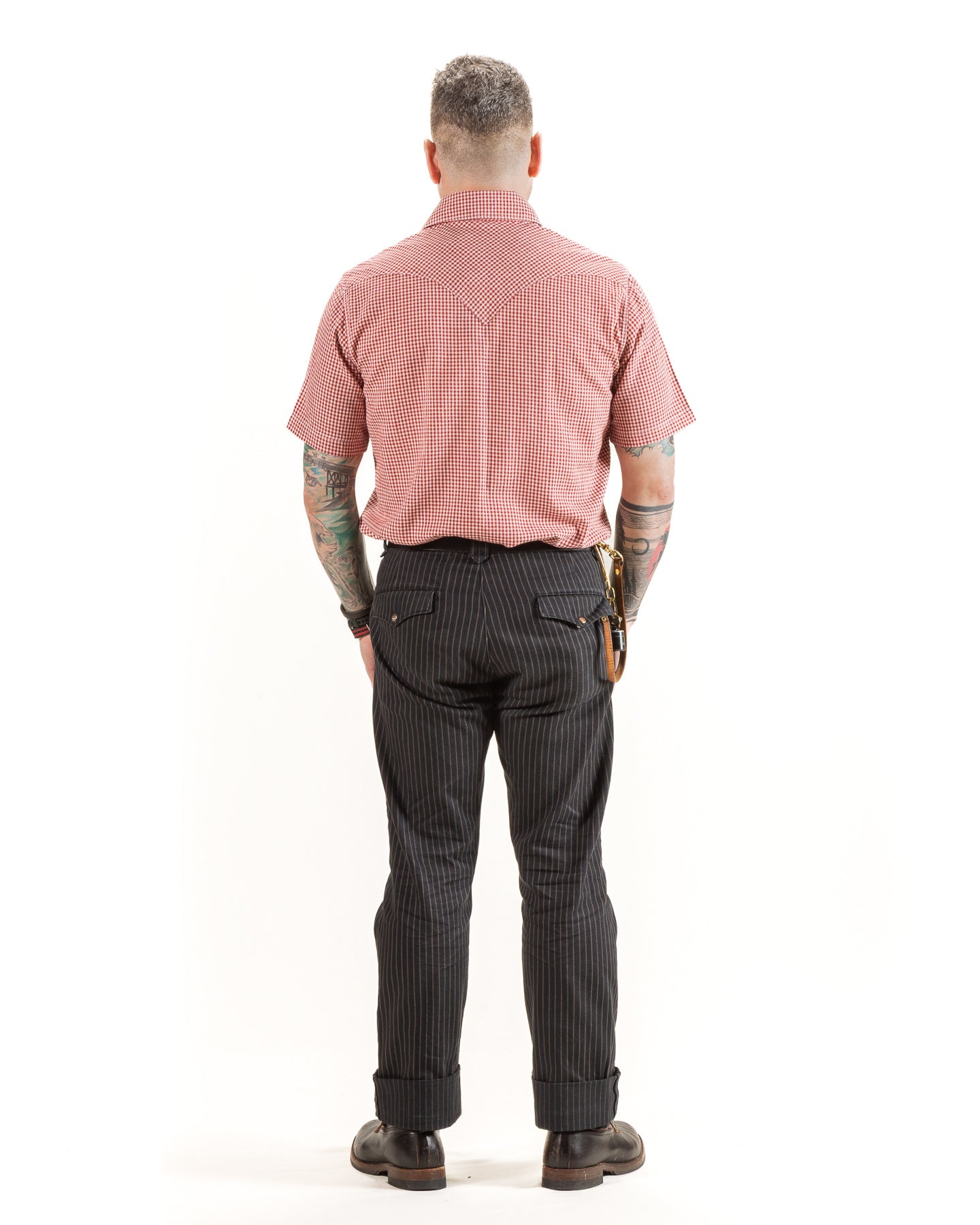 Freenote North Fork S/S Shirt - Red Gingham - Standard & Strange