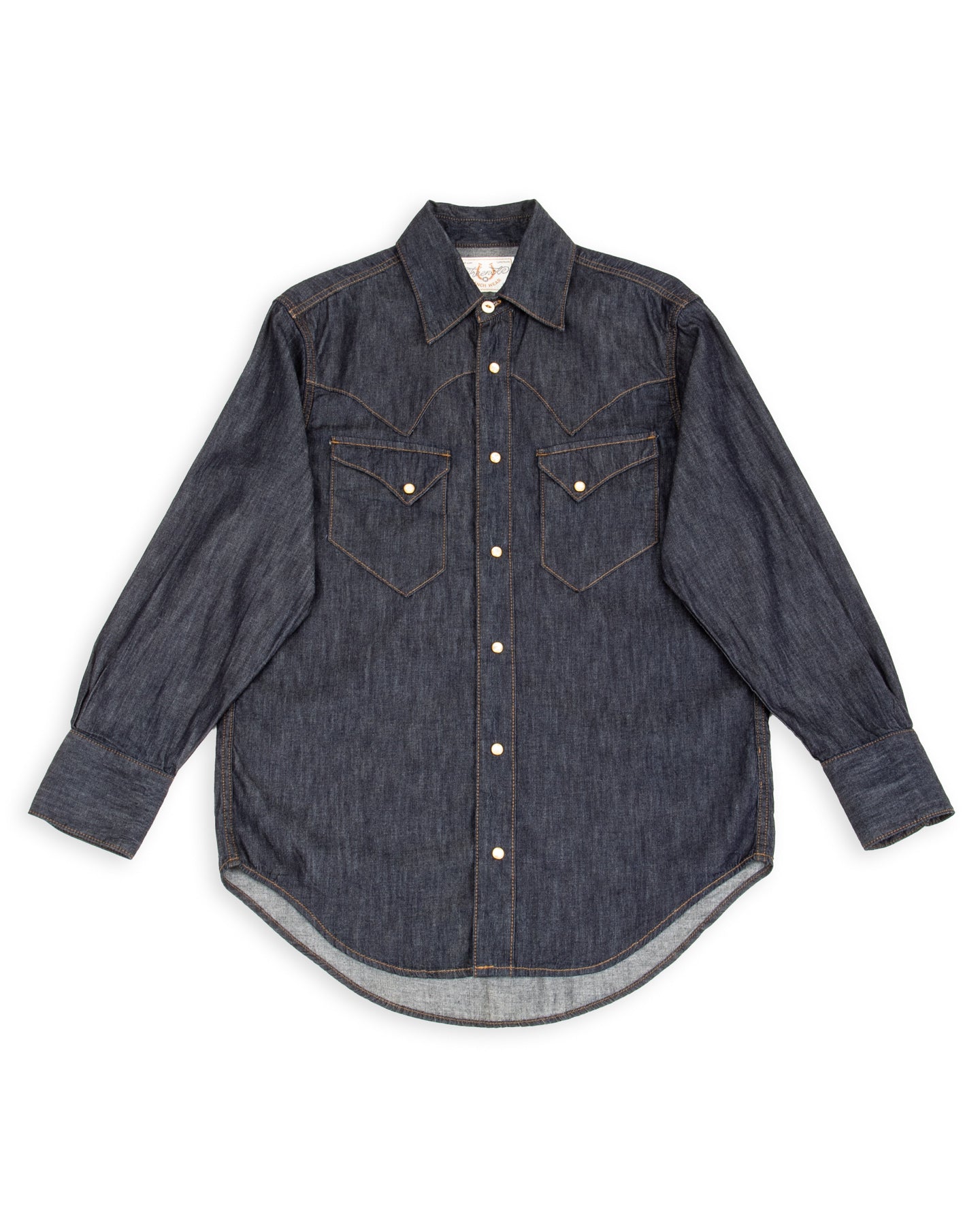 Freenote North Fork Shirt - 6oz Rinsed Denim - Standard & Strange