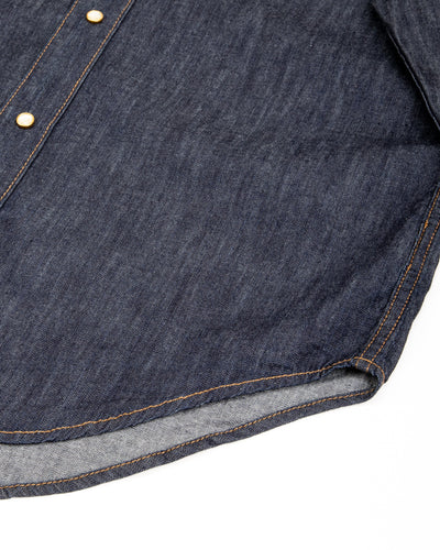 Freenote North Fork Shirt - 6oz Rinsed Denim - Standard & Strange