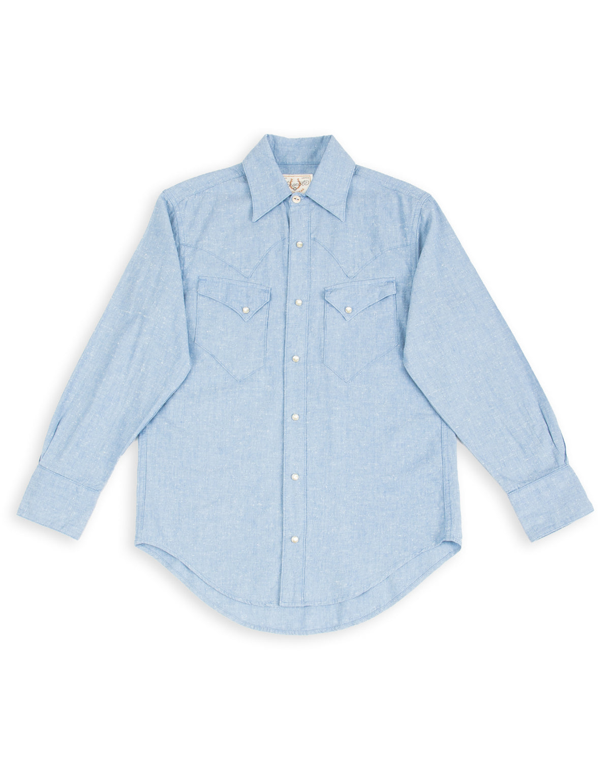 Freenote North Fork Shirt - Sky Blue Chambray - Standard & Strange