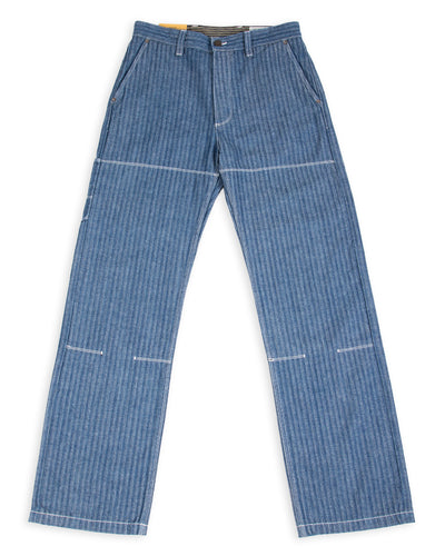 Ortega Pant - 13oz Blue Herringbone