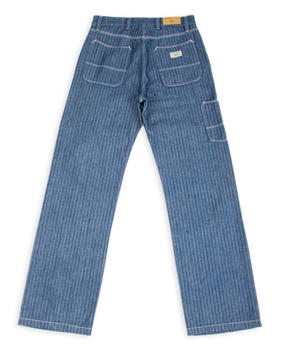 Ortega Pant - 13oz Blue Herringbone