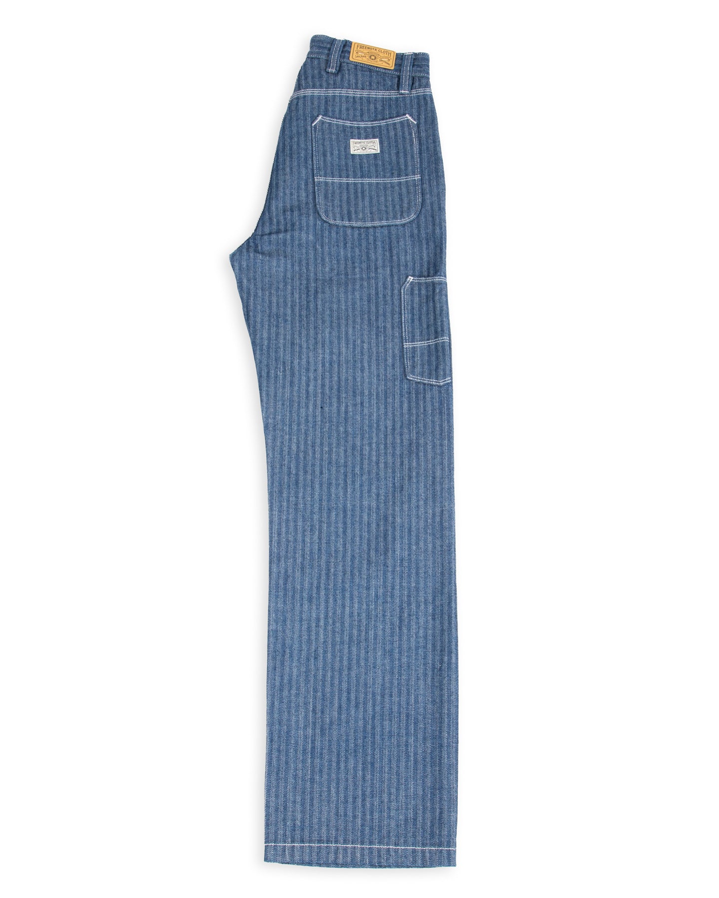 Ortega Pant - 13oz Blue Herringbone