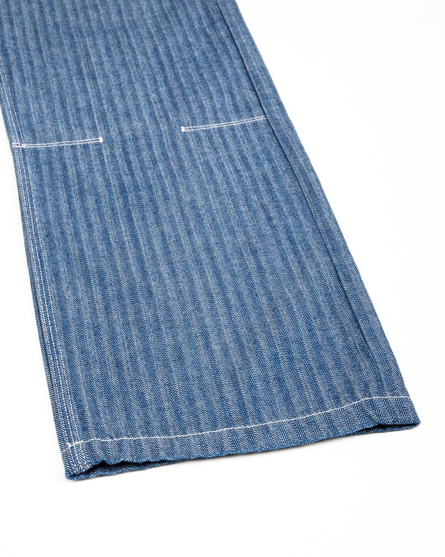 Ortega Pant - 13oz Blue Herringbone