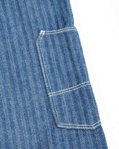 Ortega Pant - 13oz Blue Herringbone