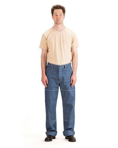 Ortega Pant - 13oz Blue Herringbone