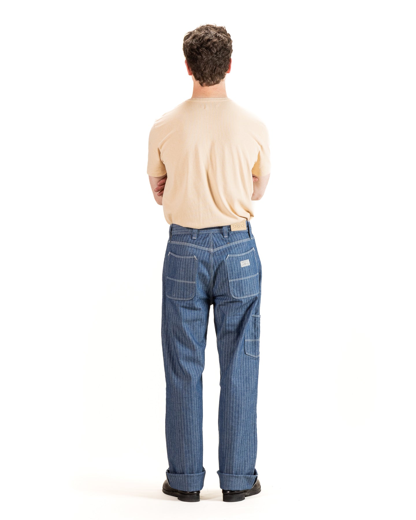 Ortega Pant - 13oz Blue Herringbone – Standard & Strange