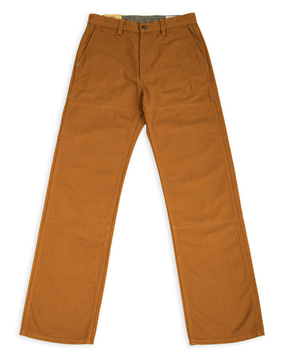 Ortega Pant - 13oz Rust Herringbone