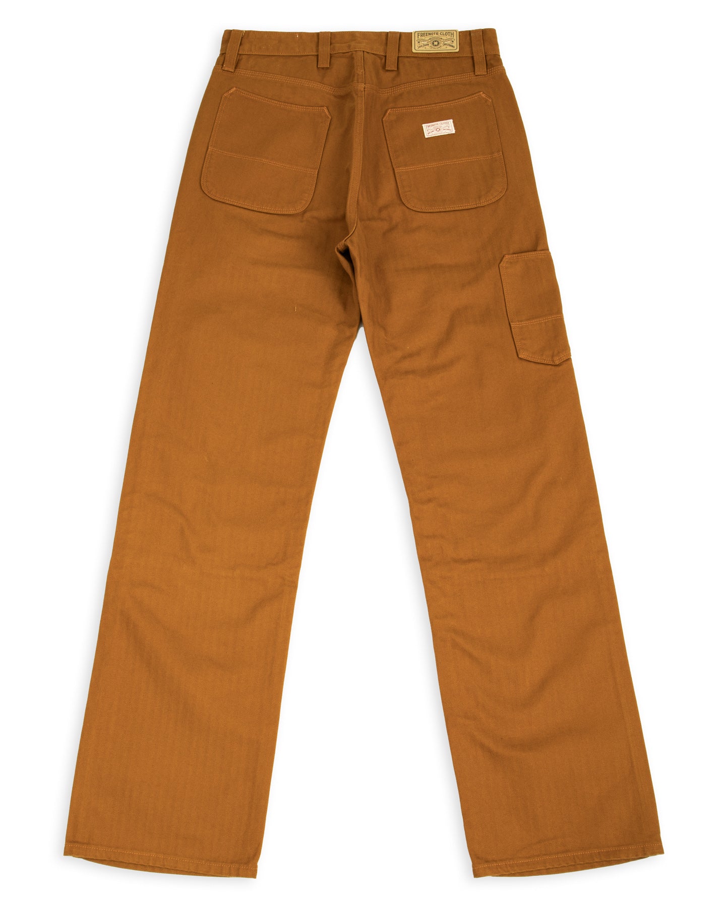 Ortega Pant - 13oz Rust Herringbone