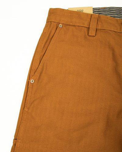 Ortega Pant - 13oz Rust Herringbone