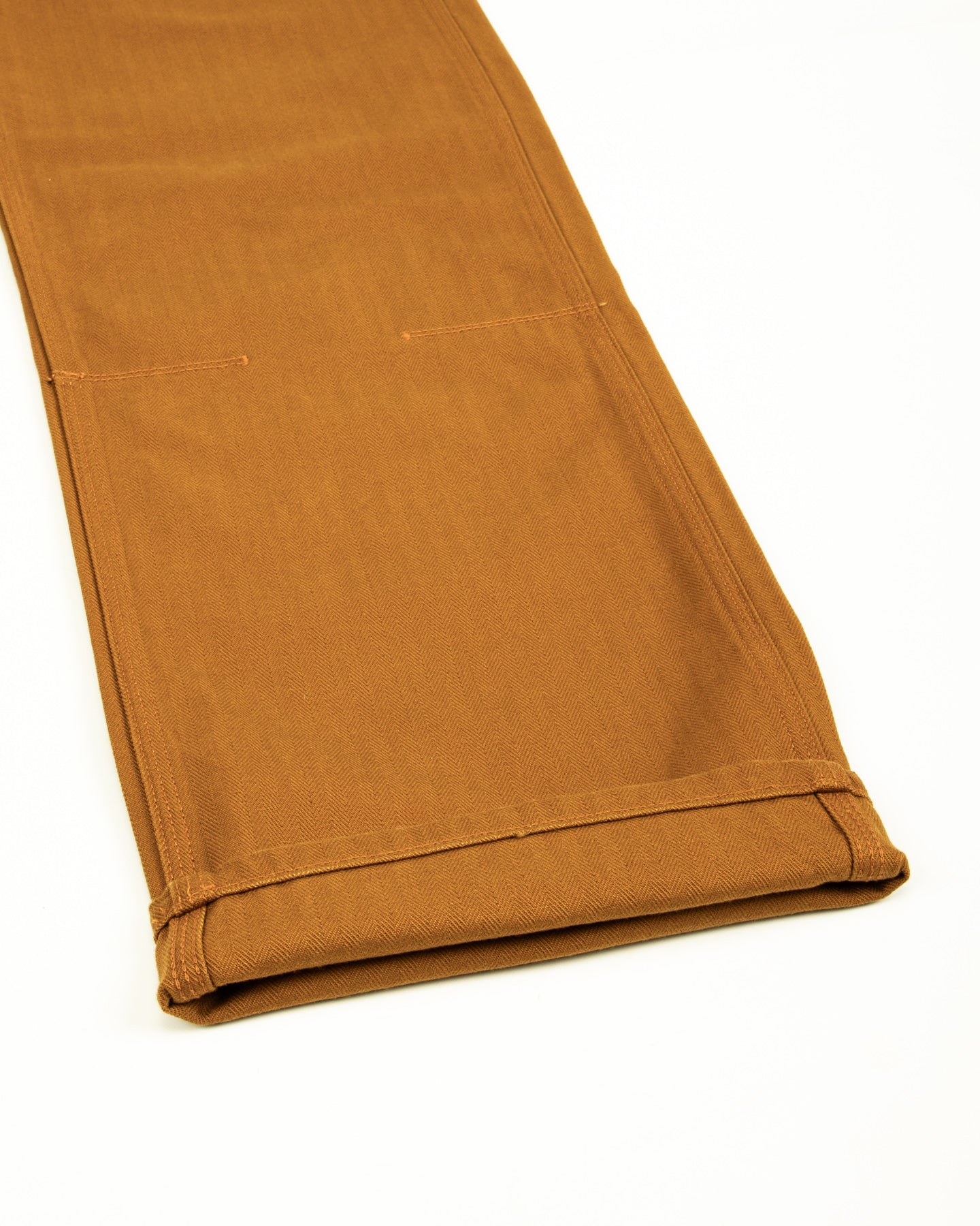 Ortega Pant - 13oz Rust Herringbone