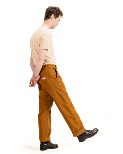 Ortega Pant - 13oz Rust Herringbone