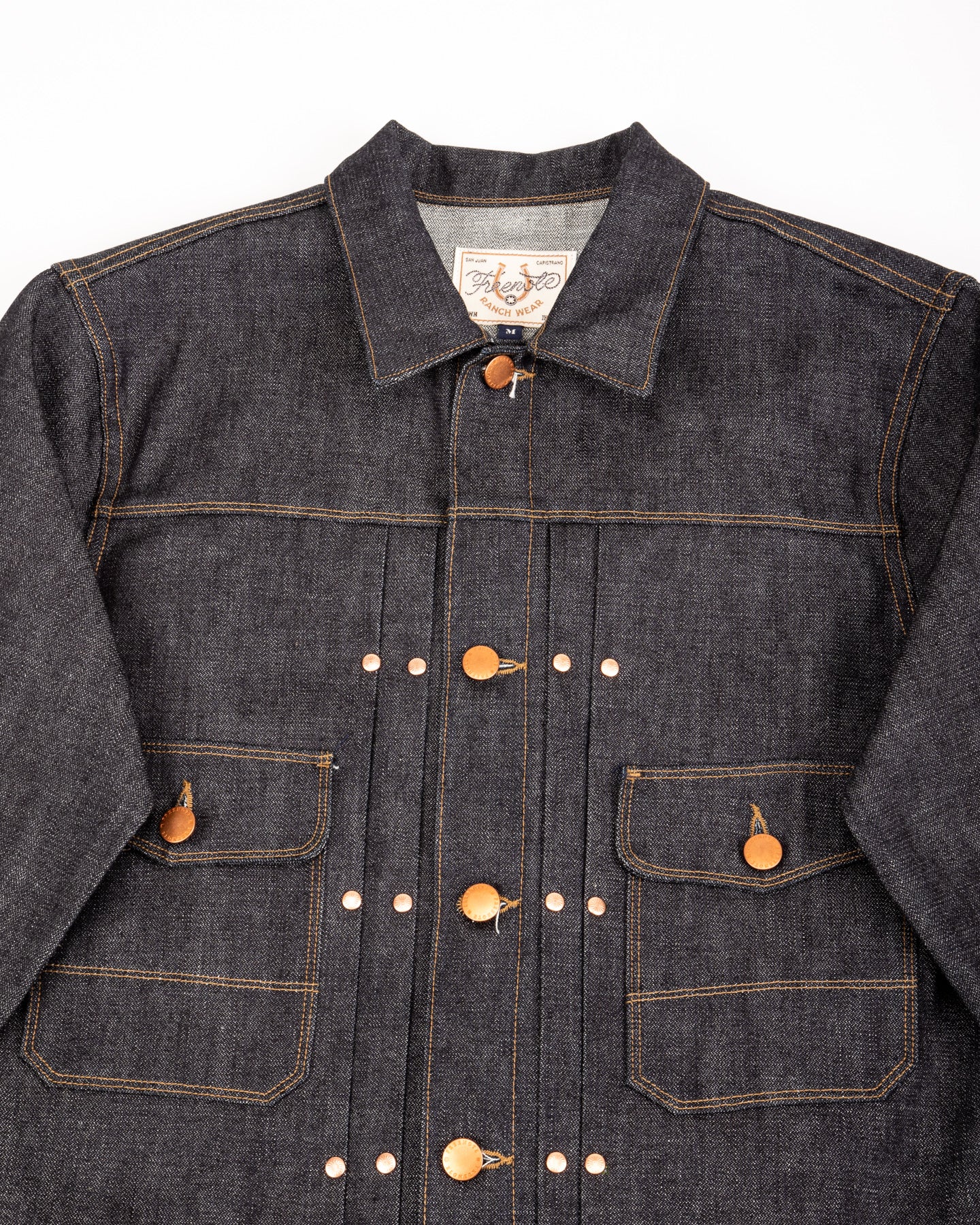 Freenote RJ-3 Jacket - 14oz Broken Twill Denim - Standard & Strange