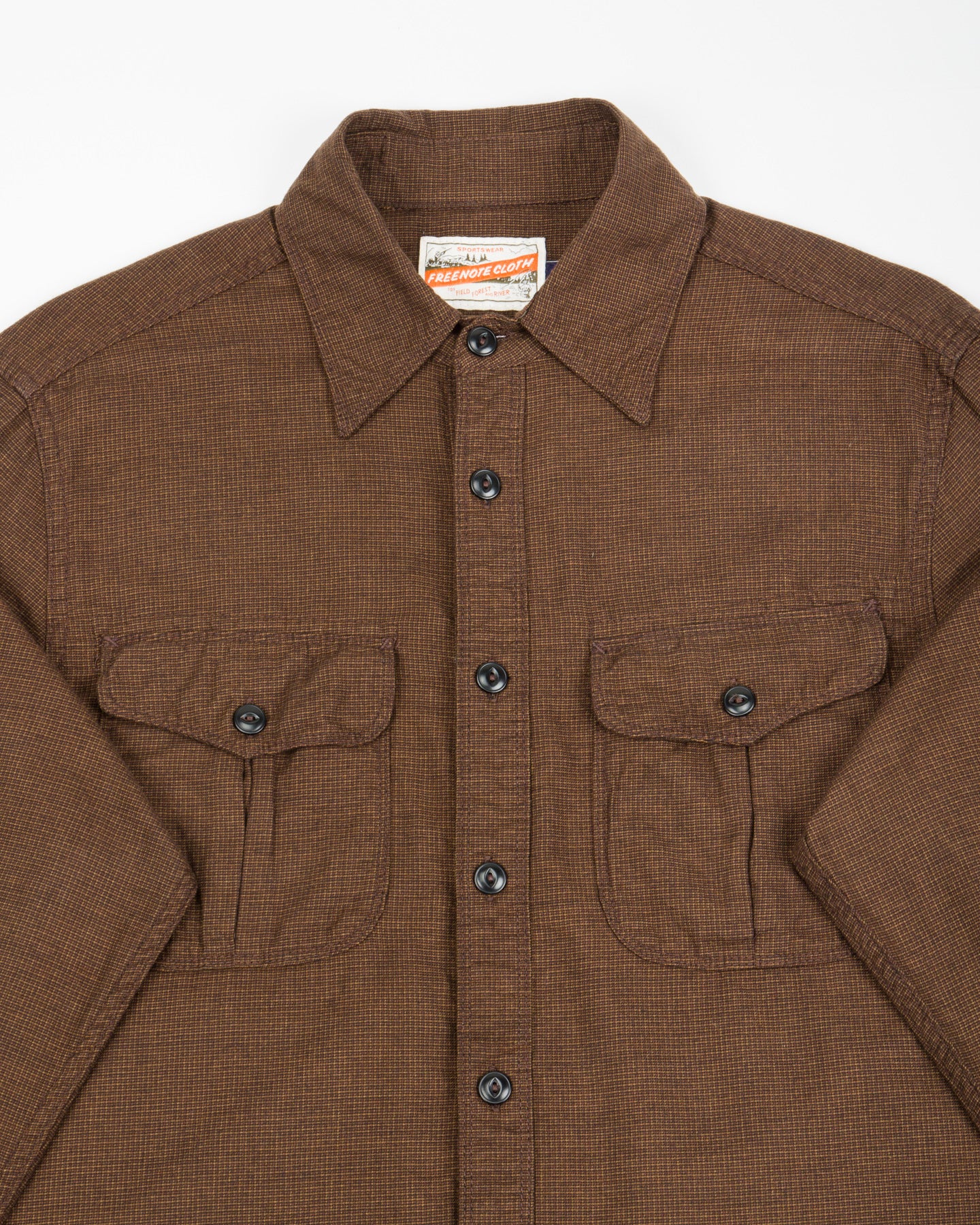 Freenote Rancho Shirt - Brown Check - Standard & Strange