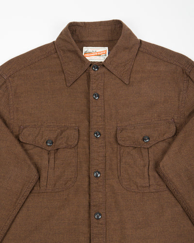 Freenote Rancho Shirt - Brown Check - Standard & Strange