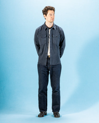 Freenote Utility Shirt - Navy - Standard & Strange