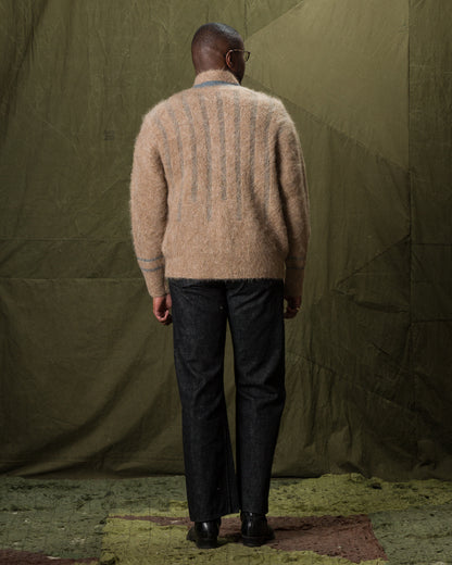 Fullcount 0105BK Wide Black Selvedge Denim - Black - Standard & Strange