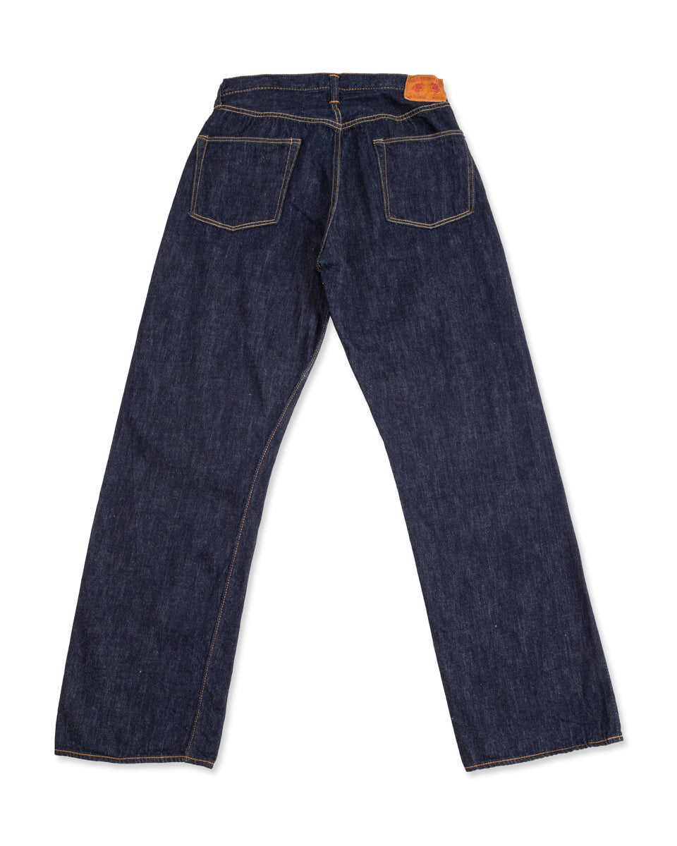 Fullcount 0105SSW Wide Denim (Super Smooth) - Indigo Blue - Standard & Strange