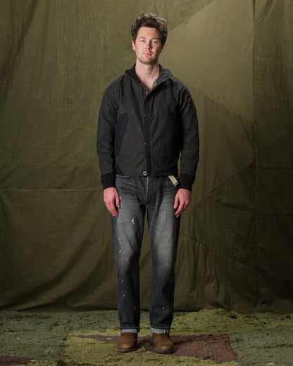 Fullcount 1101BKHW Straight Black Denim HW - Black - Standard & Strange