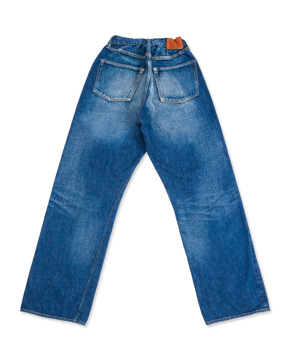 その他 TEN DENIM L BLUE Fullcount 1135HW Women's Ducktail Denim More Than Real - Indigo