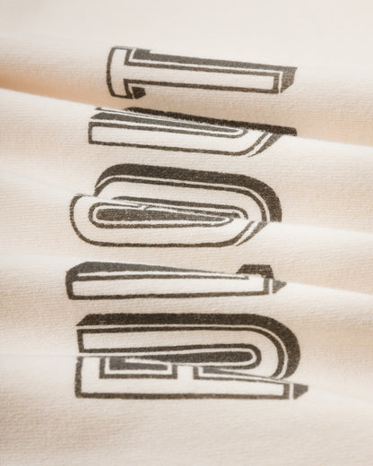 Fullcount MAKING LIFE TASTE BETTER Tee - Ecru 42 - Standard & Strange