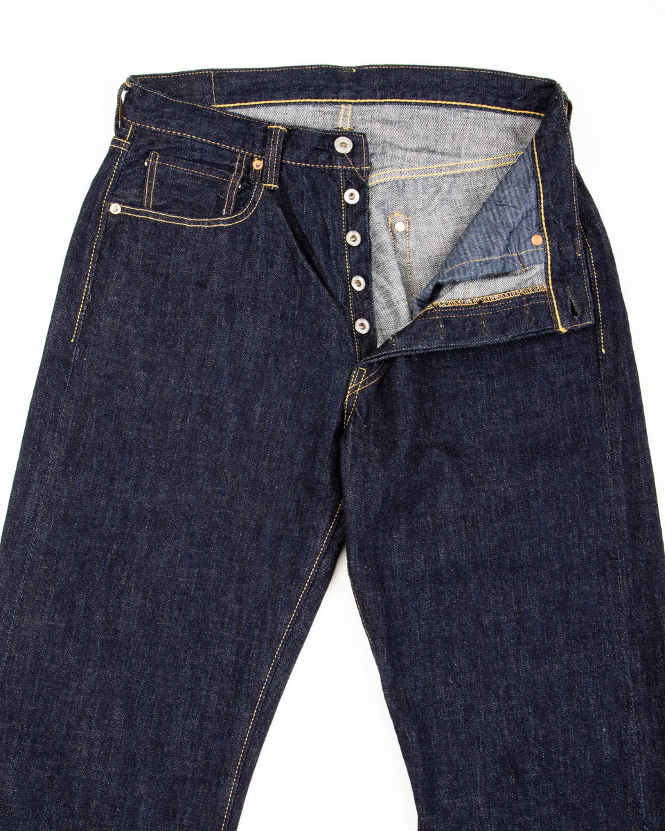 S0105SSW - WWII Model 11.5oz Denim Pants - Indigo Blue – Standard
