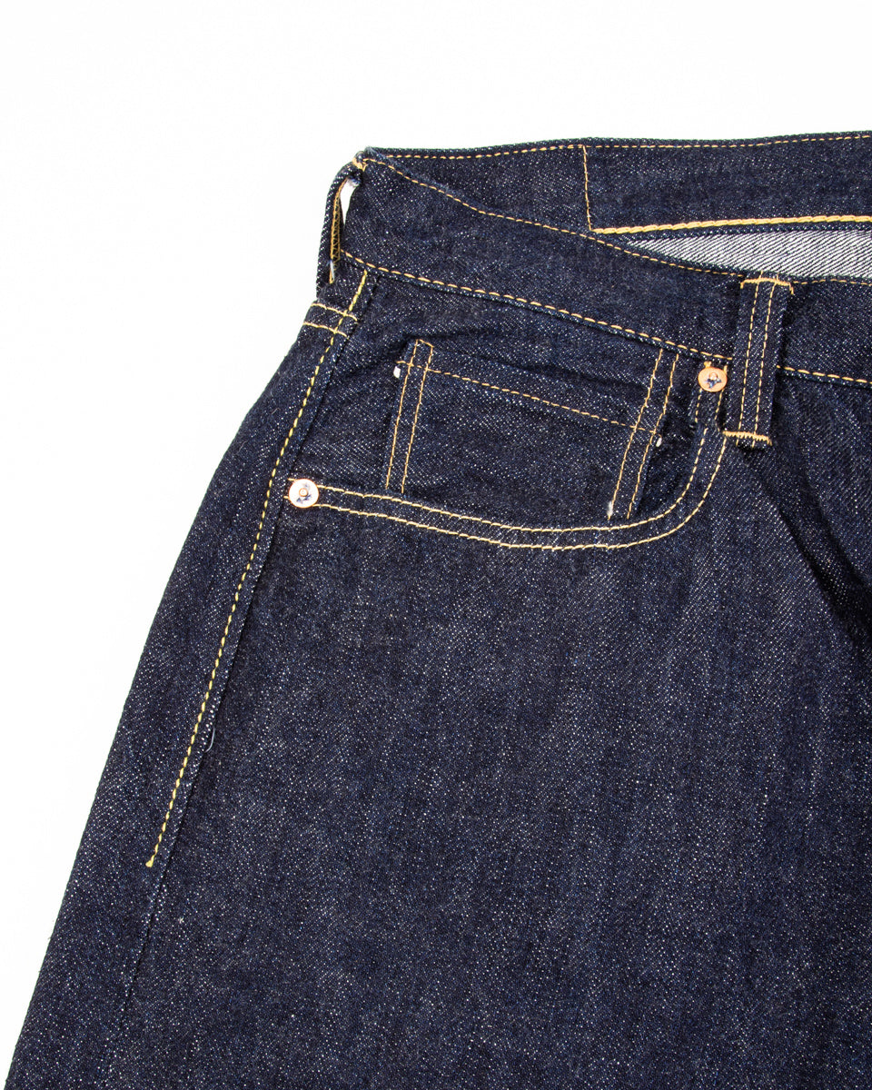 S0105SSW - WWII Model 11.5oz Denim Pants - Indigo Blue – Standard