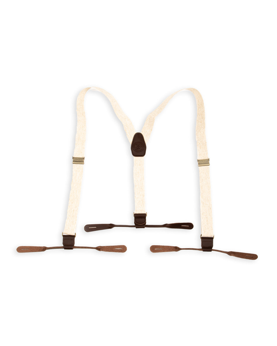 Fullcount Suspenders - Beige - Standard & Strange