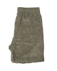 Fullcount Tencel Pile Shorts - Olive - Standard & Strange