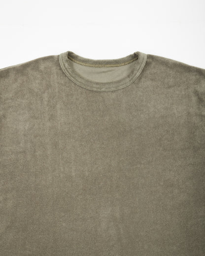 Fullcount Tencel Pile Tee - Olive - Standard & Strange