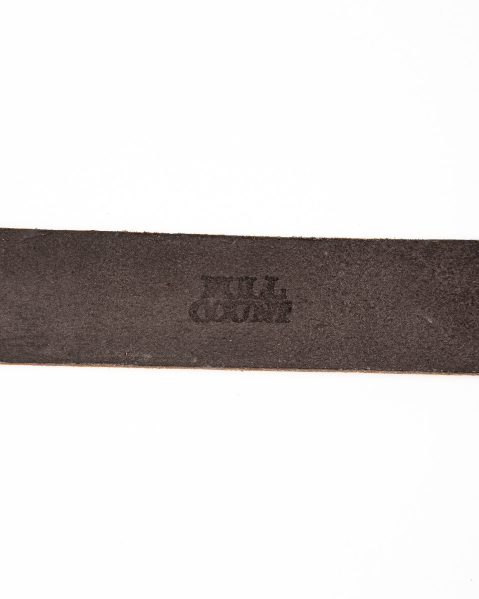 フルカウント FULL COUNT Wild Leather Belt36 Fullcount Wild Leather Belt - Black – Standard & Strange