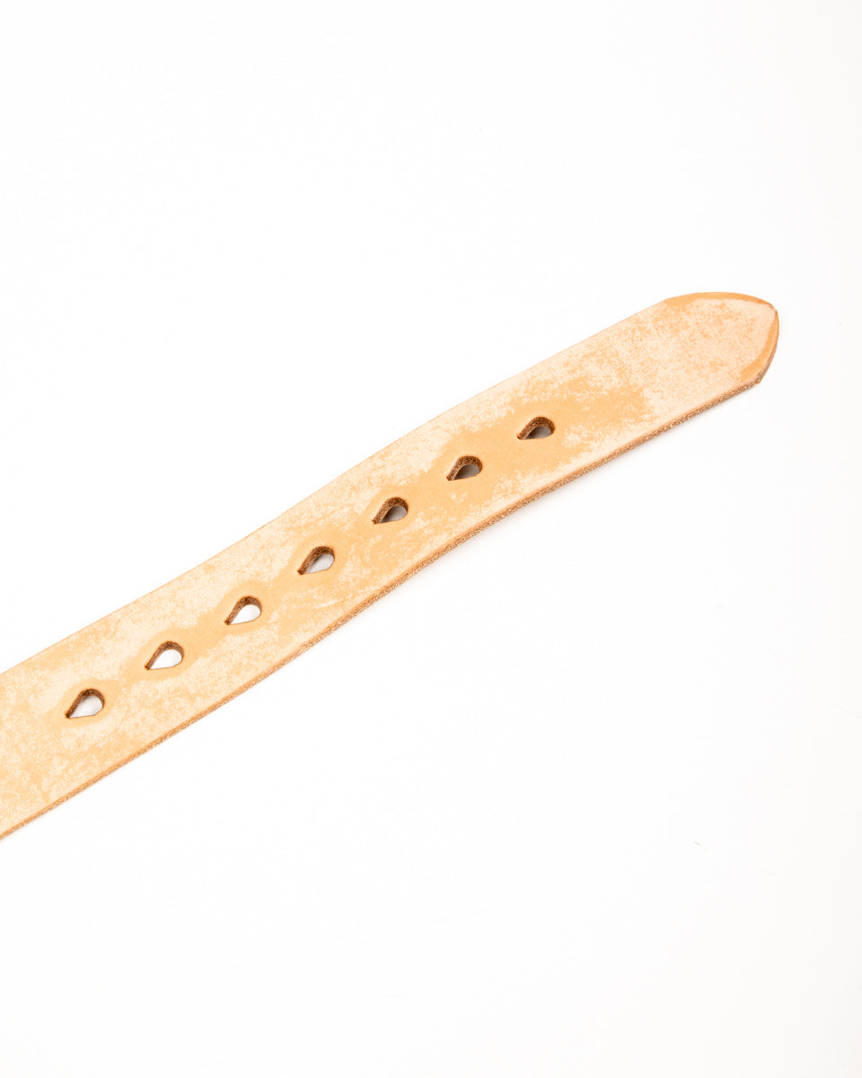 Fullcount Wild Leather Belt - Natural – Standard & Strange
