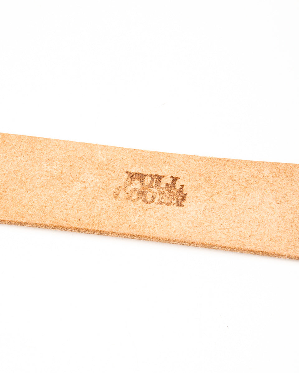 フルカウント FULL COUNT Wild Leather Belt36 Fullcount Wild Leather Belt - Natural – Standard & Strange
