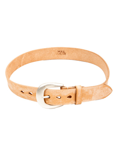 Fullcount Wild Leather Belt - Natural - Standard & Strange