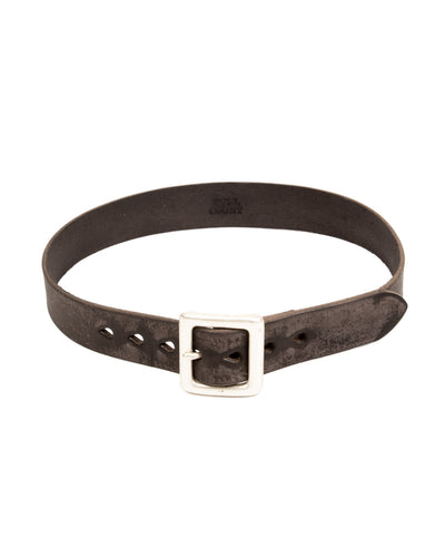 Fullcount Wild Leather Garrison Belt - Black - Standard & Strange