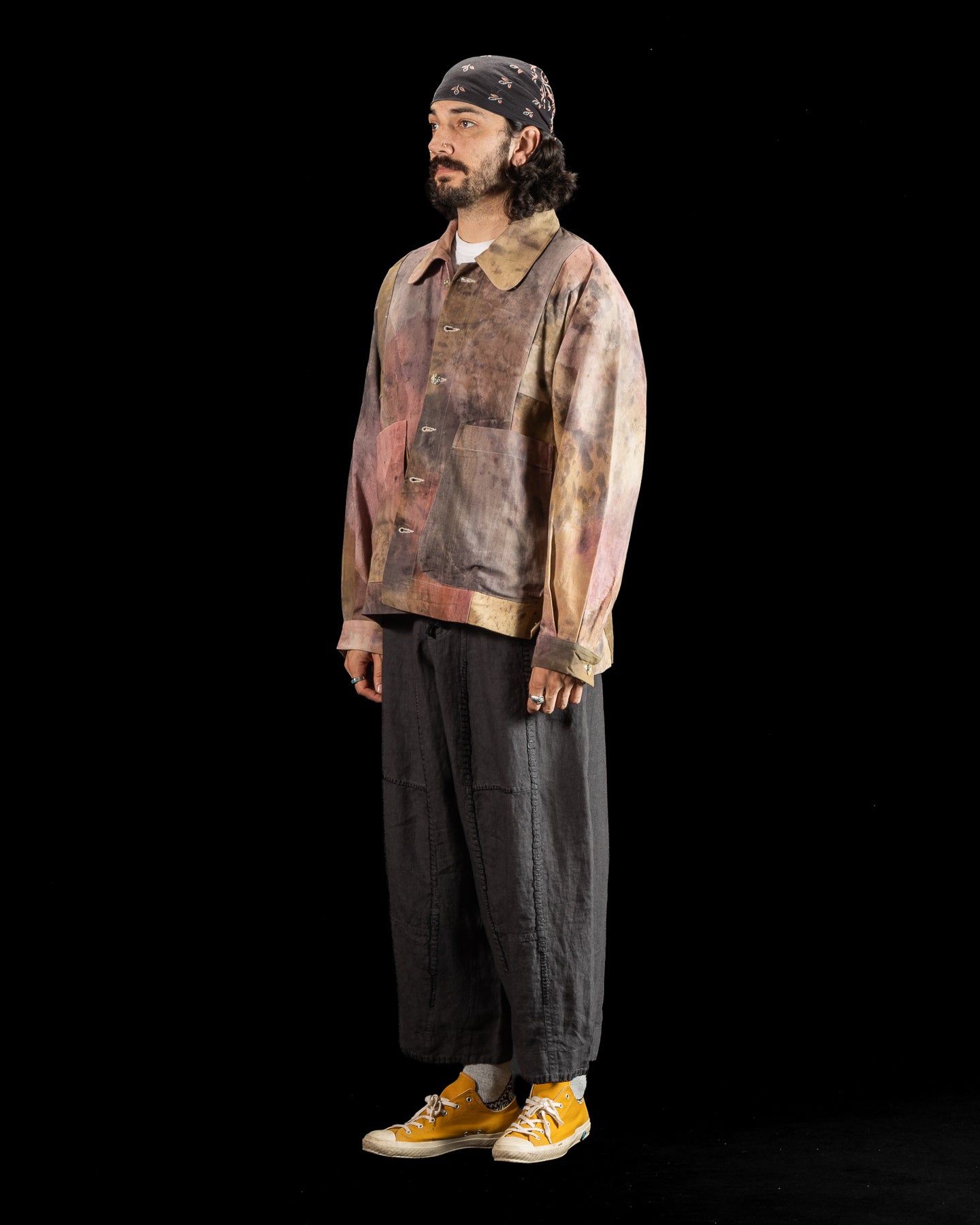 Gathering Farmer Jacket - Light Monet Cotton Canvas - Standard & Strange