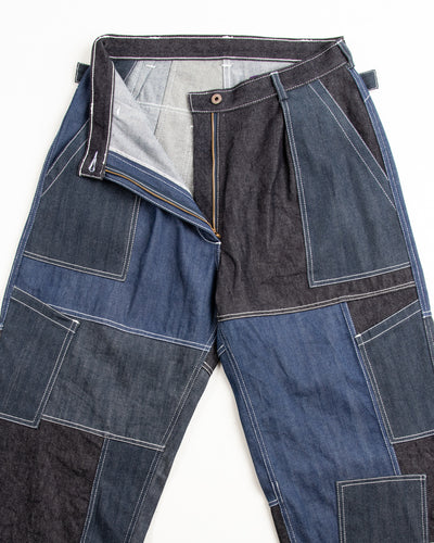 W'Menswear Unisex Freedom Flight Trouser - Denim - Standard & Strange