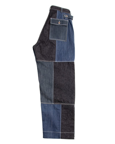 W'Menswear Unisex Freedom Flight Trouser - Denim - Standard & Strange