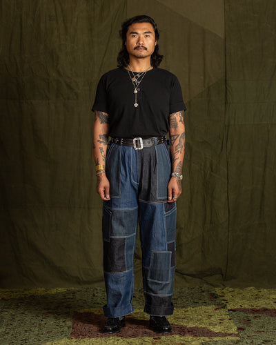 W'Menswear Unisex Freedom Flight Trouser - Denim - Standard & Strange