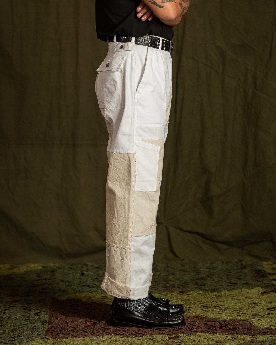 W'Menswear Unisex Freedom Flight Trouser - Off-White - Standard & Strange