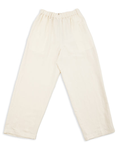 Gorsch Bamboo Linen Easy Trousers - Beige - Standard & Strange