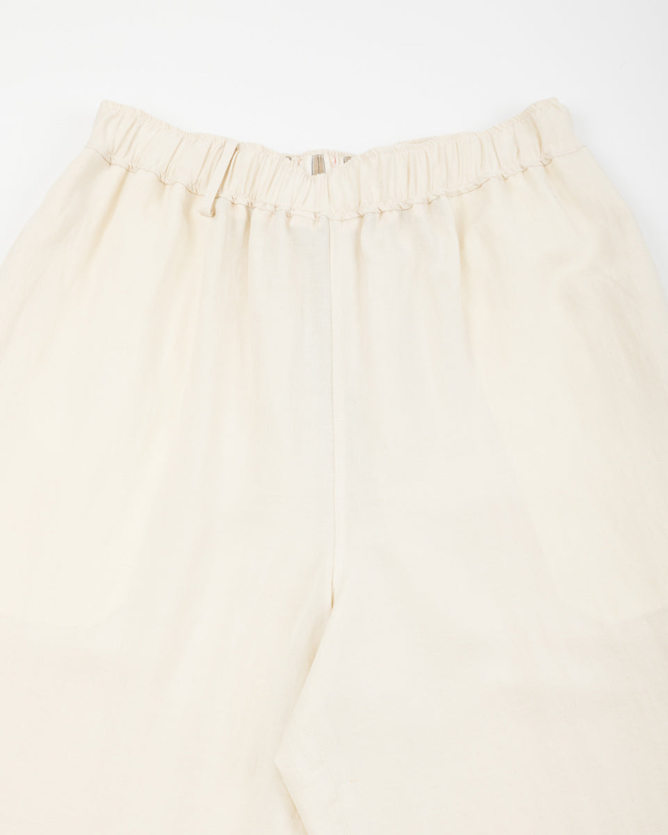 Gorsch Bamboo Linen Easy Trousers - Beige - Standard & Strange