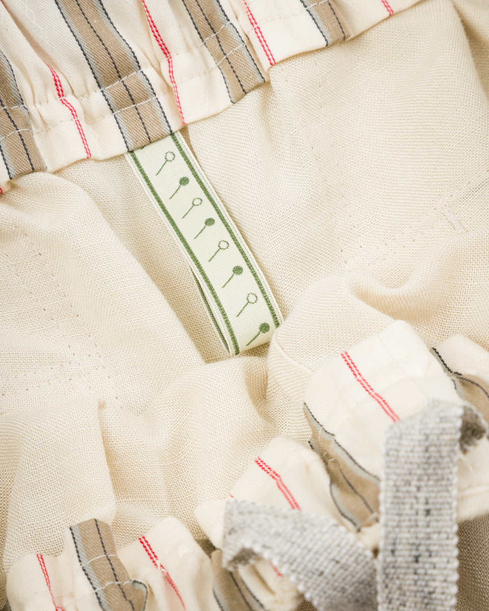 Gorsch Bamboo Linen Easy Trousers - Beige - Standard & Strange