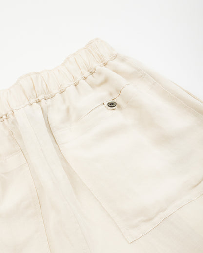 Gorsch Bamboo Linen Easy Trousers - Beige - Standard & Strange
