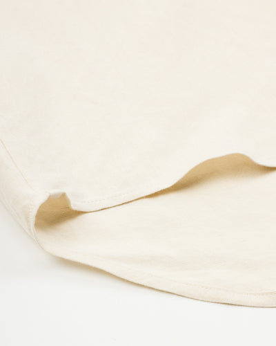 Gorsch Bamboo Linen Italian Collar Short Sleeve Shirt - Beige - Standard & Strange