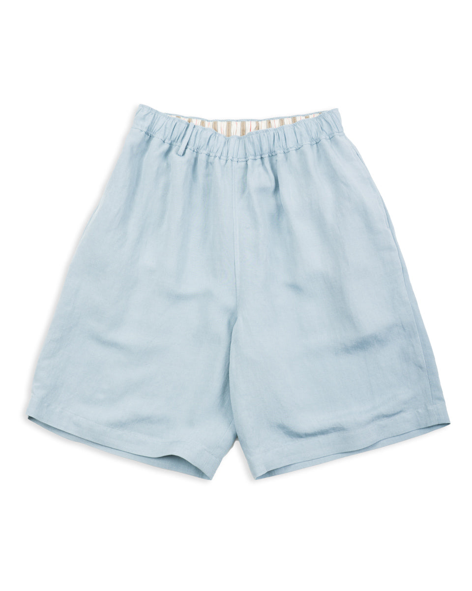 Gorsch Bamboo Linen Shorts - Baby Blue - Standard & Strange
