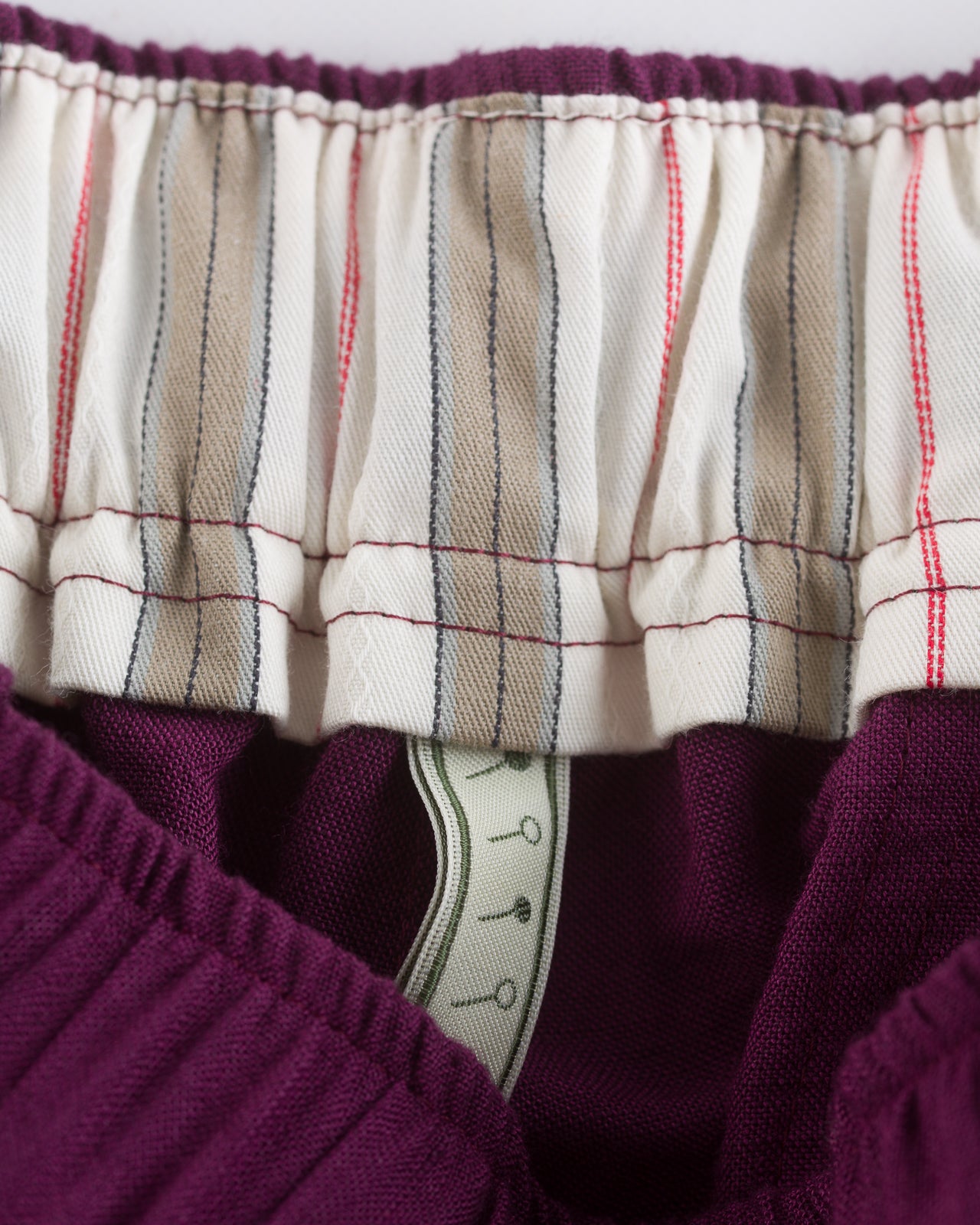 Gorsch Bamboo Linen Shorts - Purple - Standard & Strange