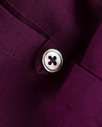 Gorsch Bamboo Linen Shorts - Purple - Standard & Strange