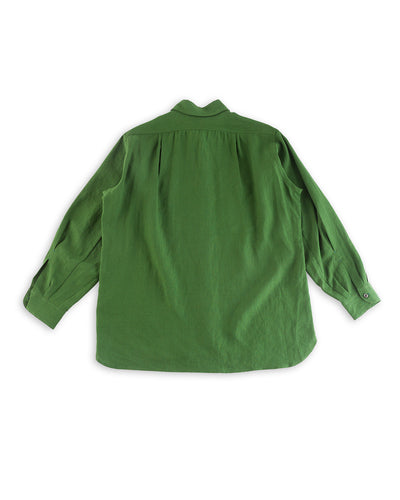 Gorsch Belgian Linen Collar Shirt - Green - Standard & Strange