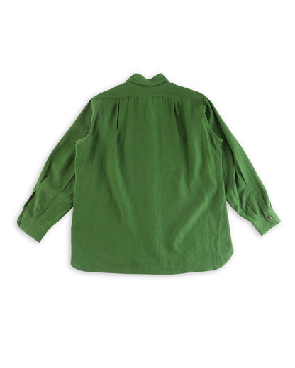 Gorsch Belgian Linen Collar Shirt - Green - Standard & Strange